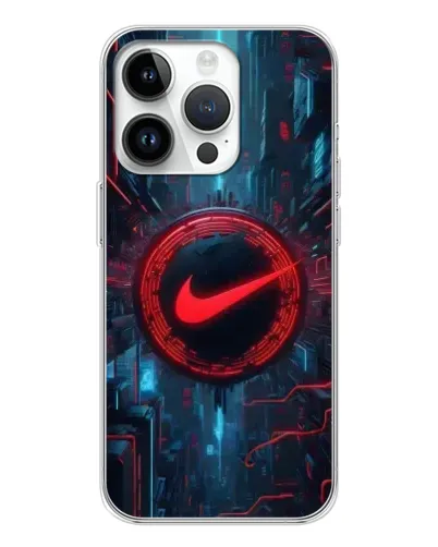 Чехол для Realme P4 с картинкой «Техногенный стиль Nike»