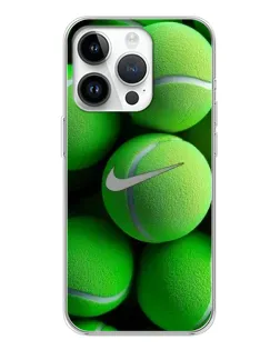 Чехол для Realme P4 с картинкой «Теннисные мячи Найк»