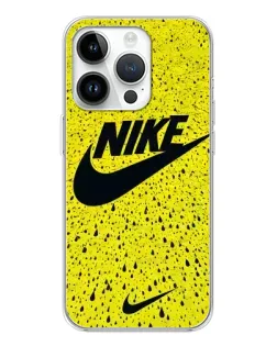 Чехол для Realme P4 с картинкой «Желтый текстурный Nike»