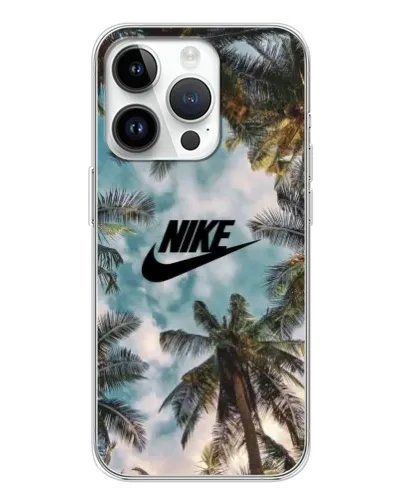 Чехол для Realme P4 с картинкой «Тропический принт Nike» Чехол для Realme P4 с картинкой «Тропический принт Nike»