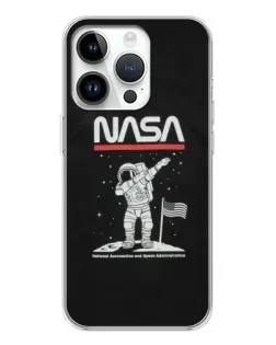 Чехол для Realme P4 с картинкой «NASA — шагаем по Луне» Чехол для Realme P4 с картинкой «NASA — шагаем по Луне»