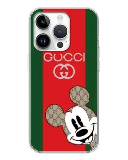 Чохол для Realme P4 з картинкою «Gucci — смуги та Міккі»