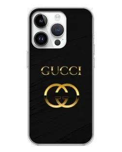 Чохол для Realme P4 з картинкою «Золотий логотип Gucci»