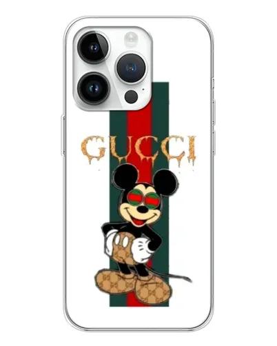 Чехол для Realme P4 с картинкой «Микки Маус Gucci — полосы» Чехол для Realme P4 с картинкой «Микки Маус Gucci — полосы»