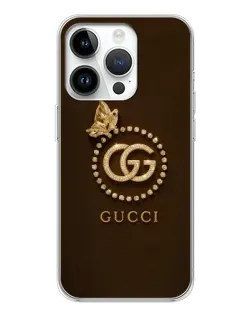 Чохол для Realme P4 з картинкою «Gucci — золотий метелик»