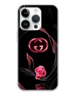 Чохол для Realme P4 з картинкою «Gucci — неонова троянда»