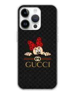 Чохол для Realme P4 з картинкою «Мінні Маус Gucci — чорний»