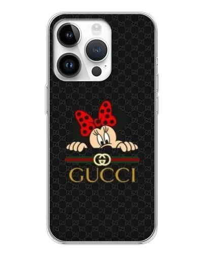 Чехол для Realme P4 с картинкой «Минни Маус Gucci — черный» Чехол для Realme P4 с картинкой «Минни Маус Gucci — черный»