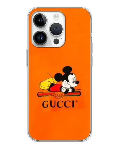 Чохол для Realme P4 з картинкою «Міккі Маус Gucci — помаранч» Чохол для Realme P4 з картинкою «Міккі Маус Gucci — помаранч»
