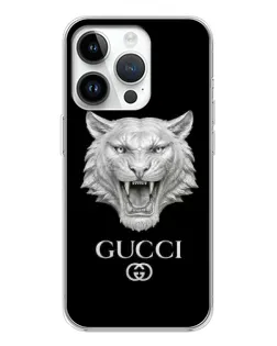 Чохол для Realme P4 з картинкою «Gucci — срібний лев»