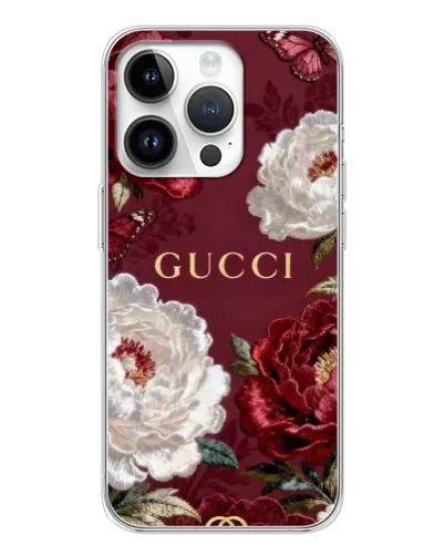Чехол для Realme P4 с картинкой «Gucci — бордовые розы» Чехол для Realme P4 с картинкой «Gucci — бордовые розы»