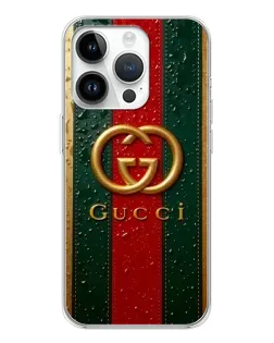 Чохол для Realme P4 з картинкою «Gucci — фірмова смуга та золото»