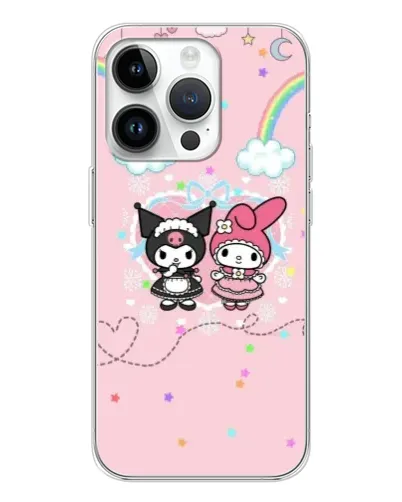 Чохол для Realme P4 з картинкою «My Melody та Kuromi» Чохол для Realme P4 з картинкою «My Melody та Kuromi»
