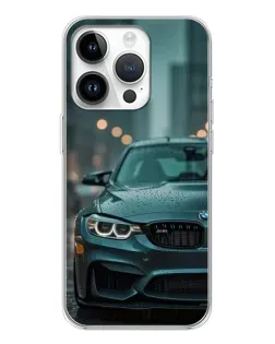 Чохол для Realme P4 з картинкою «BMW у вогнях міста»