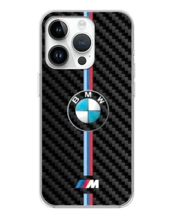 Чохол для Realme P4 з картинкою «Емблема BMW та карбон»