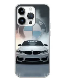Чохол для Realme P4 з картинкою «BMW в білому диму»