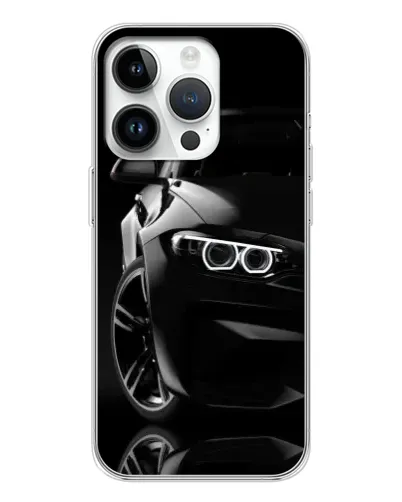 Чехол для Realme P4 с картинкой «Черная BMW — профиль» Чехол для Realme P4 с картинкой «Черная BMW — профиль»