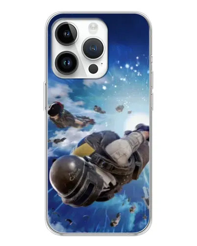 Чохол для Realme P4 з картинкою «Десант PUBG — стрибок» Чохол для Realme P4 з картинкою «Десант PUBG — стрибок»