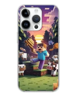 Чохол для Realme P4 з картинкою «Стів на фермі» Чохол для Realme P4 з картинкою «Стів на фермі»