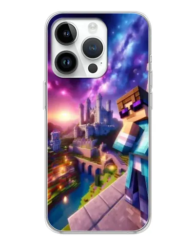 Чехол для Realme P4 с картинкой «Стив и космос»