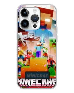Чохол для Realme P4 з картинкою «Minecraft герої гри»