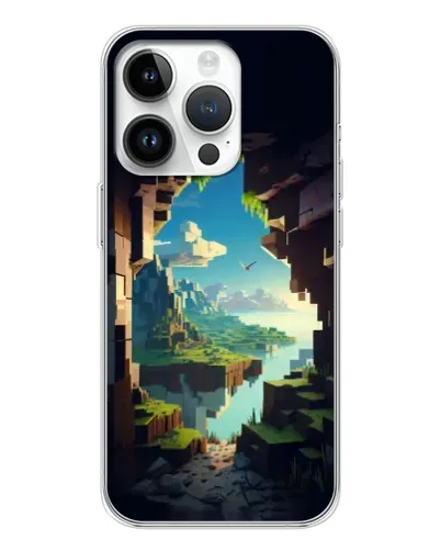 Чехол для Realme P4 с картинкой «Вид из пещеры»