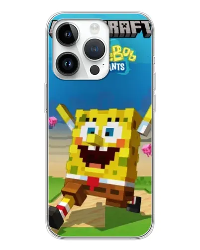 Чохол для Realme P4 з картинкою «Губка Боб Minecraft» Чохол для Realme P4 з картинкою «Губка Боб Minecraft»