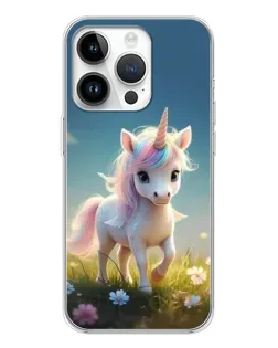 Чехол для Realme P4 с картинкой «Единорог на поляне» Чехол для Realme P4 с картинкой «Единорог на поляне»