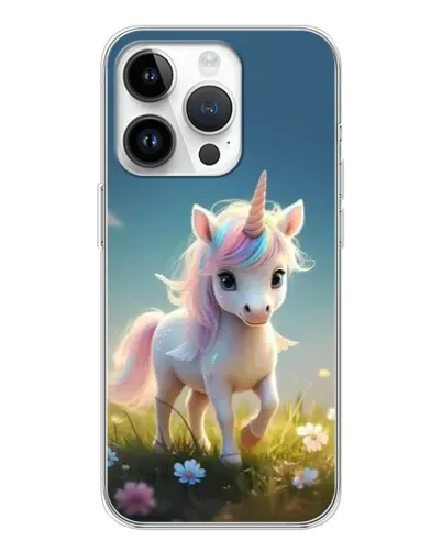 Чехол для Realme P4 с картинкой «Единорог на поляне» Чехол для Realme P4 с картинкой «Единорог на поляне»
