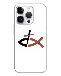 Чехол для Realme P4 с картинкой «Рыба и крест»