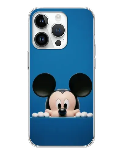 Чехол для Realme P4 с картинкой «Микки выглядывает»