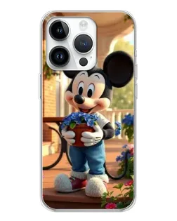 Чехол для Realme P4 с картинкой «Микки садовод»