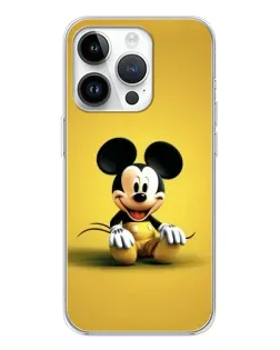 Чехол для Realme P4 с картинкой «Микки на желтом»