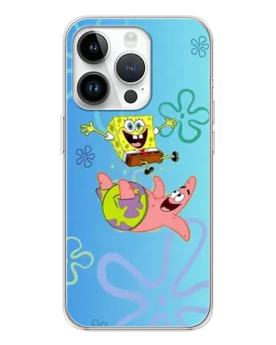 Чехол для Realme P4 с картинкой «Спанч Боб и Патрик»