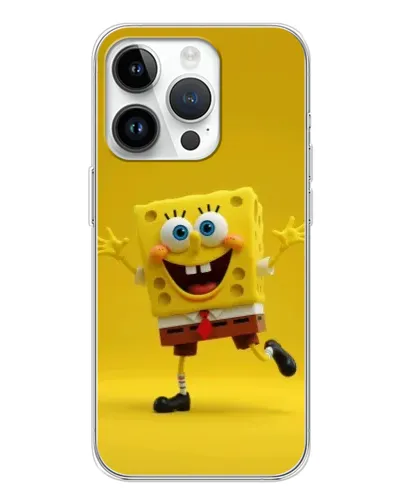 Чехол для Realme P4 с картинкой «Позитивный Губка Боб»