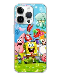 Чехол для Realme P4 с картинкой «Губка Боб и друзья»