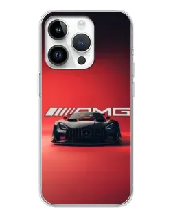 Чехол для Realme P4 с картинкой «Mercedes AMG — красная линия»
