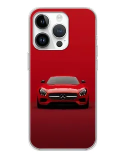 Чехол для Realme P4 с картинкой «Красный Mercedes AMG»