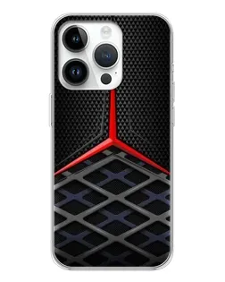 Чехол для Realme P4 с картинкой «Mercedes Carbon Grid»