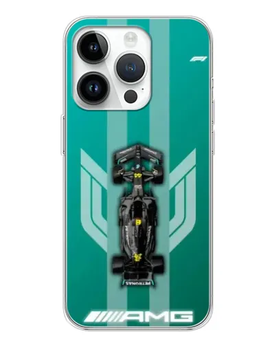 Чехол для Realme P4 с картинкой «Mercedes AMG Petronas»
