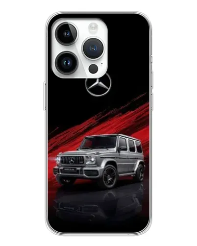 Чехол для Realme P4 с картинкой «Mercedes G-Class красный»