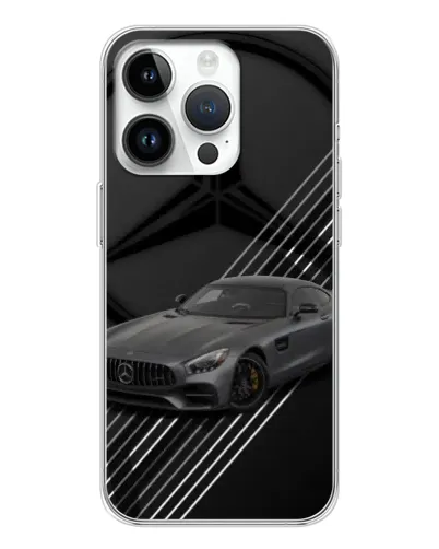 Чехол для Realme P4 с картинкой «Mercedes AMG — графика»