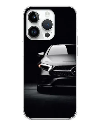 Чехол для Realme P4 с картинкой «Свет фар Mercedes»