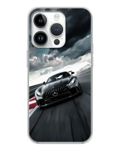 Чехол для Realme P4 с картинкой «Гоночный Mercedes AMG»