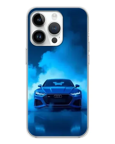 Чехол для Realme P4 с картинкой «Audi — голубая энергия» Чехол для Realme P4 с картинкой «Audi — голубая энергия»