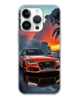 Чохол для Realme P4 з картинкою «Audi — захід сонця»
