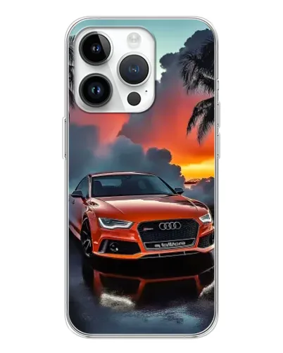 Чехол для Realme P4 с картинкой «Audi — закат» Чехол для Realme P4 с картинкой «Audi — закат»