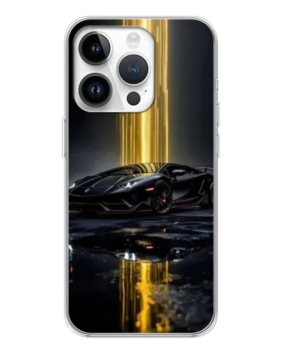 Чохол для Realme P4 з картинкою «Нічний Lamborghini драйв»