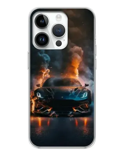 Чохол для Realme P4 з картинкою «Lamborghini димна естетика»