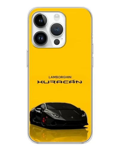 Чохол для Realme P4 з картинкою «Lamborghini Huracan чорний»